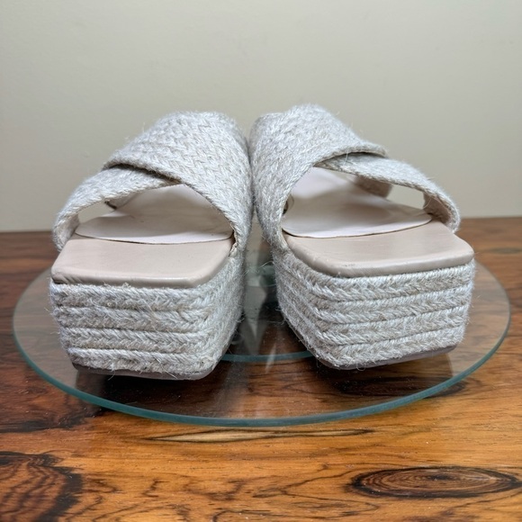 HALSTON Network Espadrille Sandal - natural - size 8.5 - Picture 8 of 13